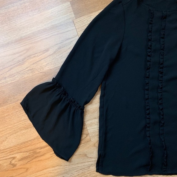 LOFT Bell Sleeve Blouse - Picture 8 of 8